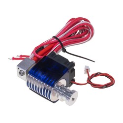 E3D V6 Extruder Hotend Nozzle 1.75/0.4 mm - Fan Bağlantılı - 3