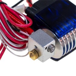 E3D V6 Extruder Hotend Nozzle 1.75/0.4 mm - Fan Bağlantılı - 5