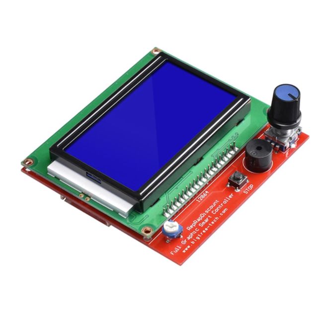 RepRap Ramps 1.4 Uyumlu 128x64 Grafik GLCD Ekran Kiti - Full Graphic Smart - 4