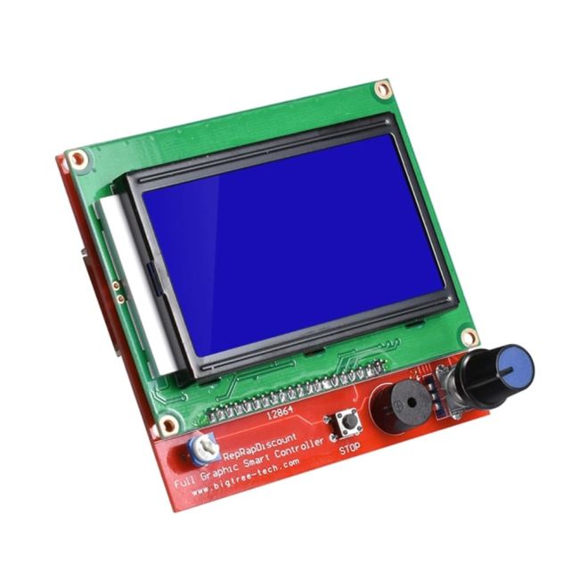 RepRap Ramps 1.4 Uyumlu 128x64 Grafik GLCD Ekran Kiti - Full Graphic Smart - 5
