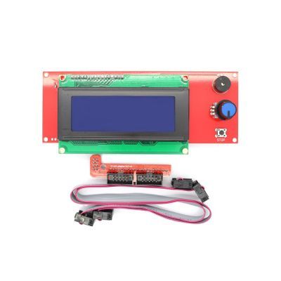 RepRap Ramps 1.4 Uyumlu 4x20 LCD Ekran Kiti - Smart Controller - 1