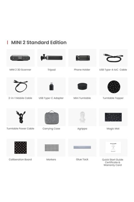 Revopoint Mini 2 3D Tarayıcı - Standart - 4