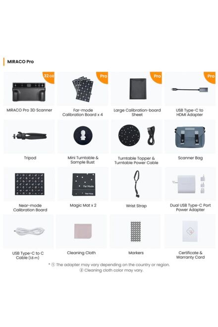 Revopoint Miraco Pro Standalone 3D Scanner - 4