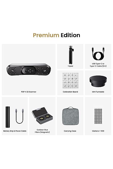 Revopoint POP 4 Premium Edition 3D Tarayıcı - 4