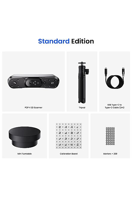 Revopoint POP 4 Standard Edition 3D Tarayıcı - 4