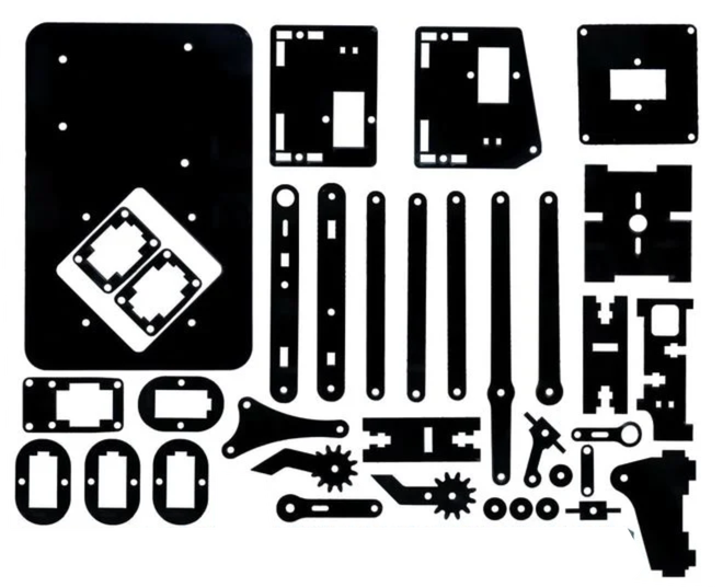 REX Discovery Series Robot Arm Plexi Parts - 2
