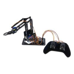 REX Discovery Serisi 4in1 Arduino Pleksi Robot Kol - Montajlı (Joystick Kol ile Birlikte) - 2