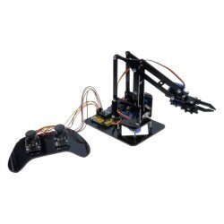 REX Discovery Serisi 4in1 Arduino Pleksi Robot Kol - Montajlı (Joystick Kol ile Birlikte) - 1