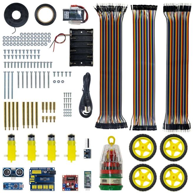 REX Evolution Series Robot Kit - 4 in 1 - 8