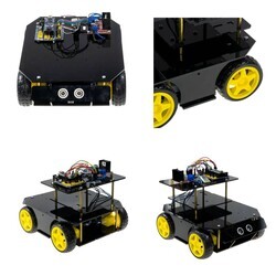 REX Evolution Serisi Survivor Robot Kiti - 4 in 1 (mBlock5 ve Arduino IDE Uyumlu) - E-Kitap Hediyeli - 5