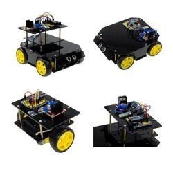 REX Evolution Serisi Survivor Robot Kiti - 4 in 1 (mBlock5 ve Arduino IDE Uyumlu) - E-Kitap Hediyeli - 4
