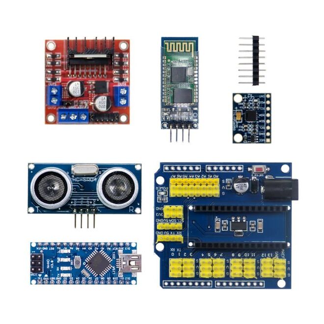 REX Evolution Serisi Survivor Robot Kiti - 4 in 1 (mBlock5 ve Arduino IDE Uyumlu) - E-Kitap Hediyeli - 11