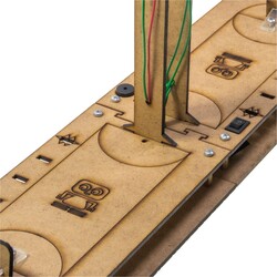 R.E.X Woody Series Desktop Basketball Game - 3