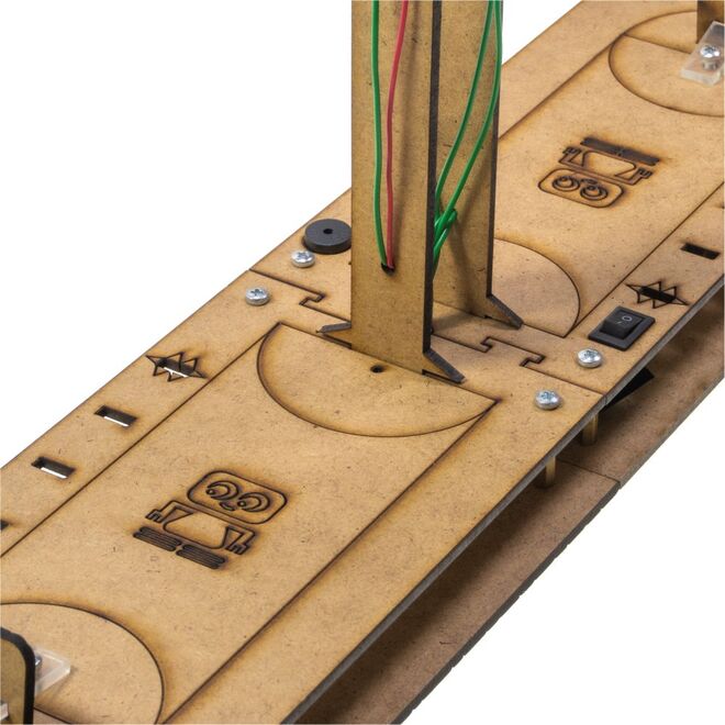 R.E.X Woody Series Desktop Basketball Game - 3