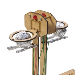 R.E.X Woody Series Desktop Basketball Game - 4