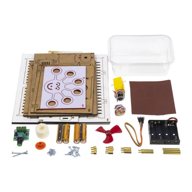 R.E.X Woody Series D.I.Y Bubble Machine - 5