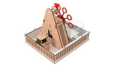 R.E.X Woody Series D.I.Y Bubble Machine - 3