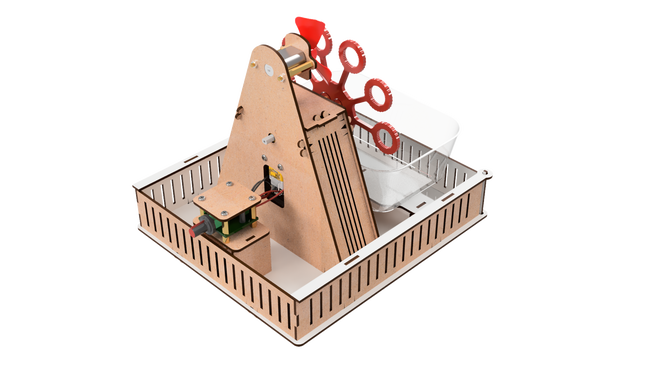 R.E.X Woody Series D.I.Y Bubble Machine - 3