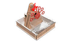 R.E.X Woody Series D.I.Y Bubble Machine - 2