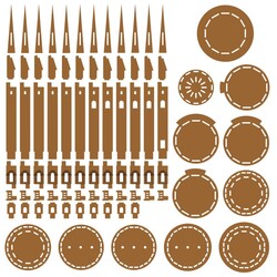 R.E.X Woody Series D.I.Y Galata Tower - 5