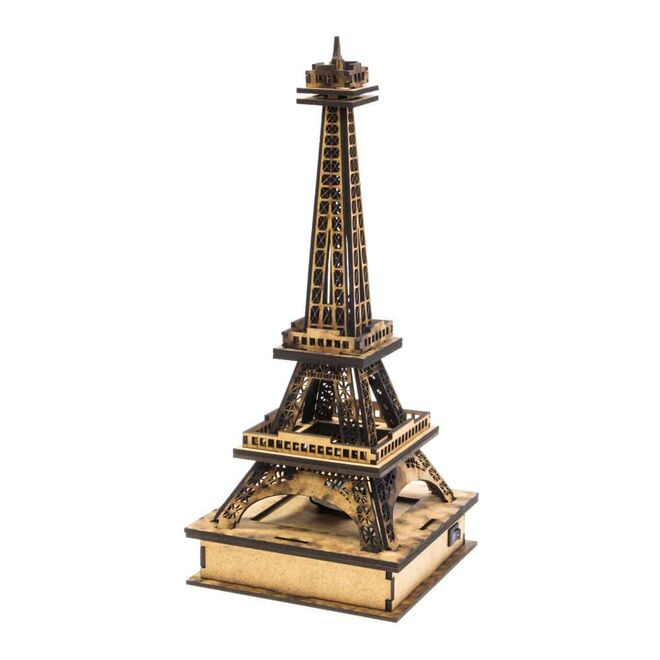 REX Woody Serisi Eyfel Kulesi - Eiffel Tower (STEM) - Boyanabilir - 2