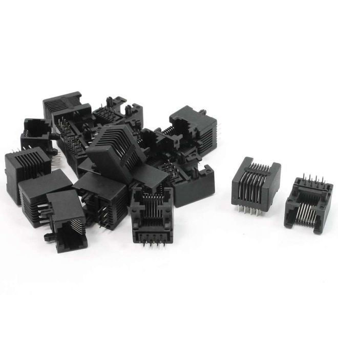 RJ45 Socket - PCB Mount Type - 1