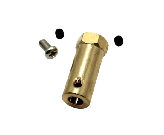 Robot Car Hex Wheel Coupling 4mm 30mm - 1