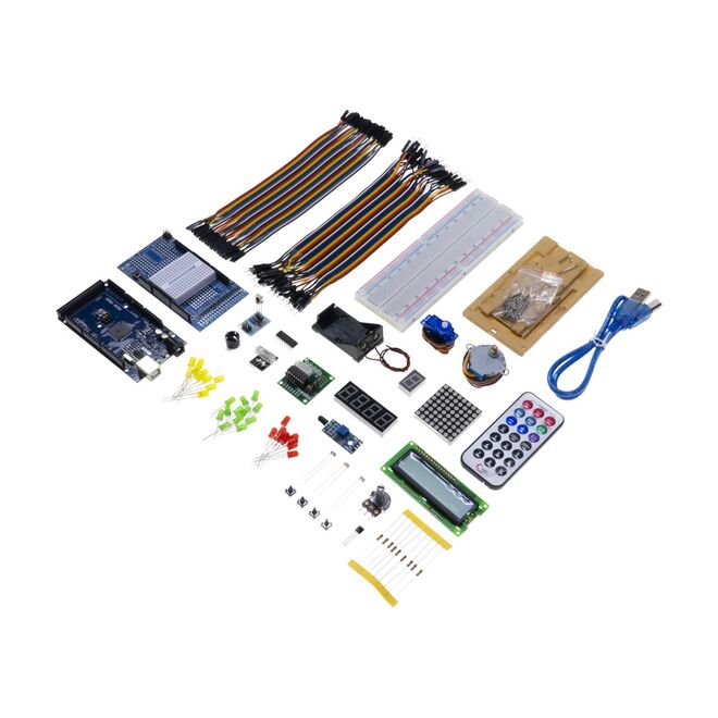 Robotistan Mega Starter Kit - Compatible with Arduino - 1