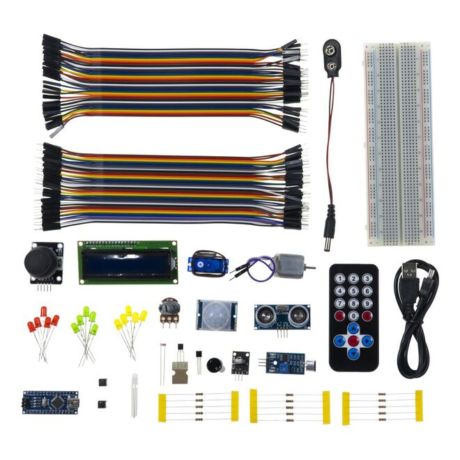 Robotistan Nano Super Starter Kit - Compatible with Arduino - 4