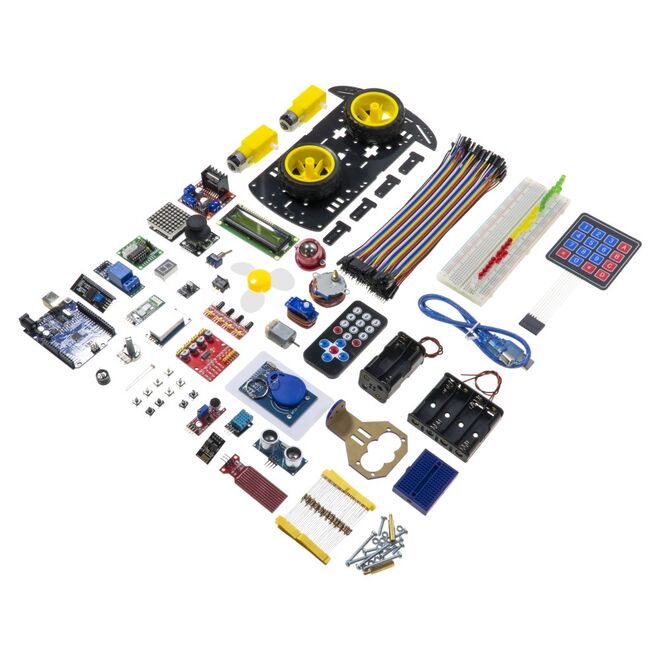 Robotistan Training Kit (79 Videos - 11.5 Hours - mBlock 5 with Arduino Training Included - Udemy ) - Compatible with Arduino - 1