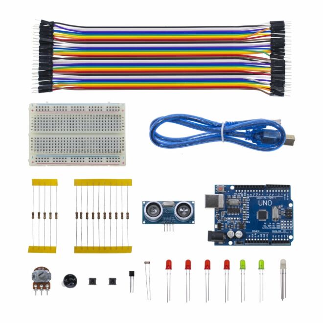 Robotistan Uno Starter Kit - Compatible with Arduino (with Turkish booklet) - 4