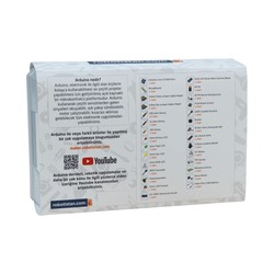 Robotistan Uno Super Starter Kit - Compatible with Arduino (Turkish book) - 5