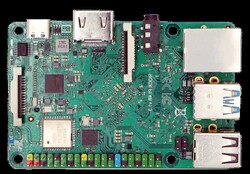 Rock Pi 4B+ Geliştirme Kartı - 2GB DDR4 16GB EMMC - 4