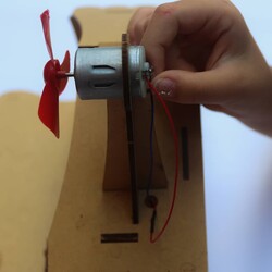 Ev Modelli Rüzgar Türbini - 5