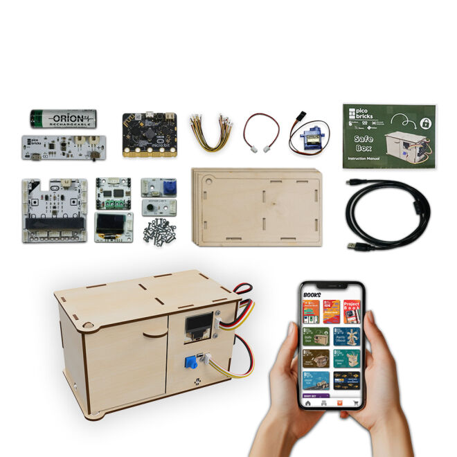 Safebox Add-On for PicoBricks for Micro:Bit - 1