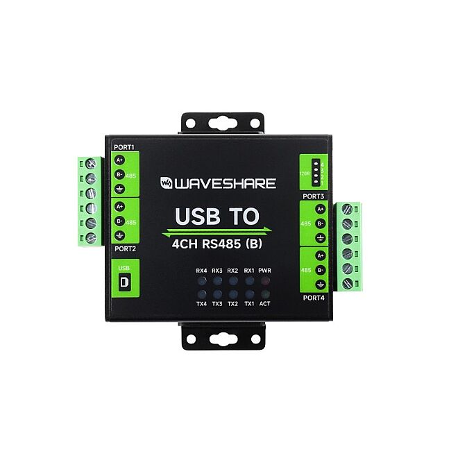 Sanayi Tipi İzoleli 4 Kanal USB RS485 - 1