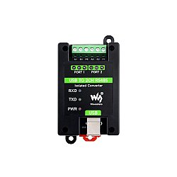 Sanayi Tipi İzoleli USB 2-Kanal RS485 Dönüştürücü - 3