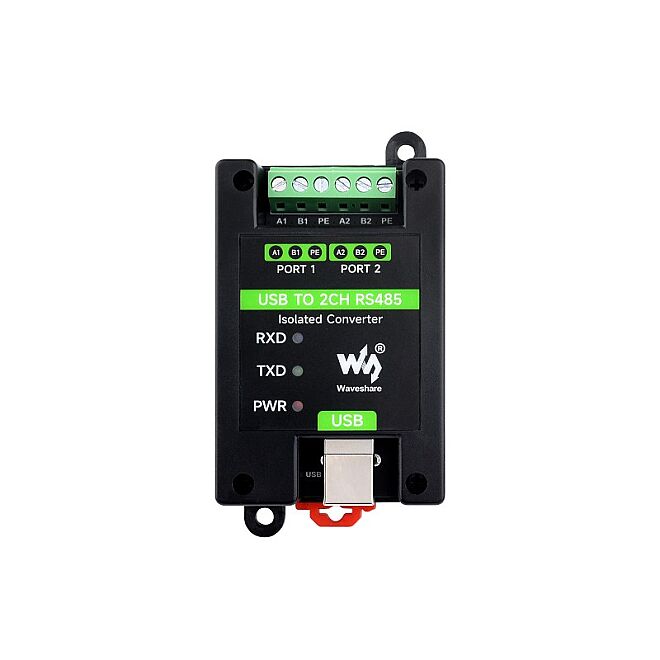 Sanayi Tipi İzoleli USB 2-Kanal RS485 Dönüştürücü - 3