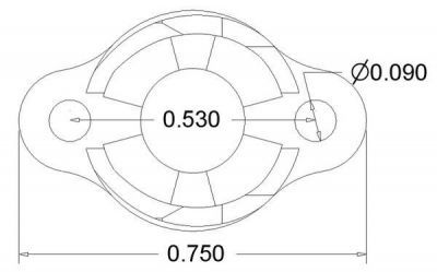Sarhoş Teker Plastik 9.5 mm (Ball Caster with 3/8 Inch Plastic Ball) - PL-950 - 3