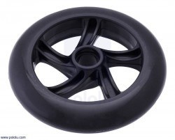 Scooter/Skate Wheel 144×29mm - Black - PL3281 - 1