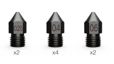 Sertleştirilmiş Çelik High-End Nozzle (8 Adet) - 2