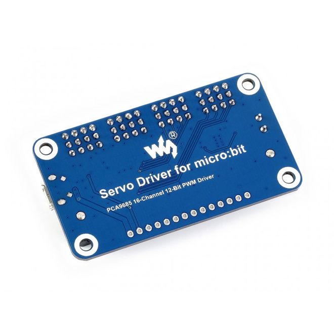 Servo Driver for micro:bit, 16-Channel, 12-bit, I2C - 2