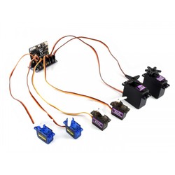 Servo Driver for micro:bit, 16-Channel, 12-bit, I2C - 4
