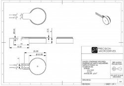 Shaftless Vibration Motor 10x3 (10mm Cable Lenght) - 4