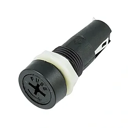 Sigorta Yuvası 5x20mm Tornavida Tip - Robotistan