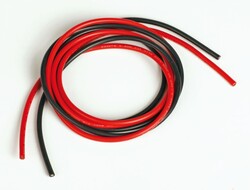Silicone Wire 14 Gauge 1 Meter Red/ 1 Meter Black 