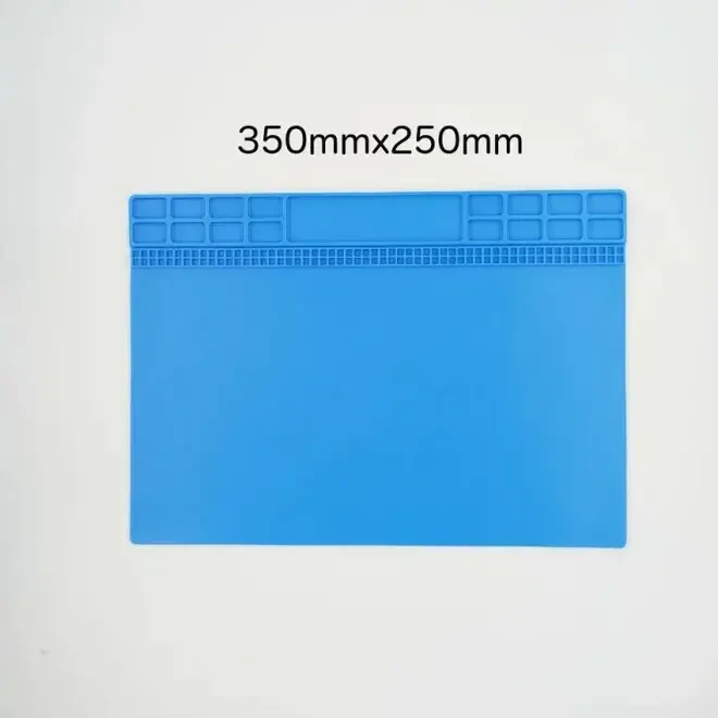 Silicone Work Repair Mat 504 350x250mm Heat Resistant Magnetic - 3
