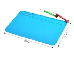 Silikon Çalışma Tamir Pedi 509 300x200mm Isıya Dayanıklı - 3