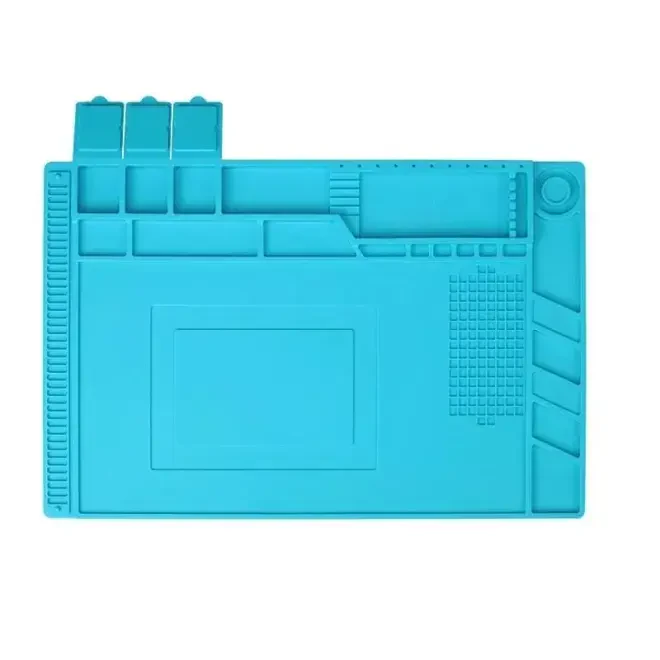 Silikon Çalışma Tamir Pedi S160 450x300mm Isıya Dayanıklı Manyetikli - 1