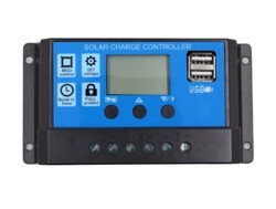 Smart Solar Panel Charge Controller Regulator - 30A - Robotistan